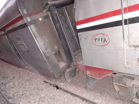 В Египте в результате схода пассажирского поезда пострадали 6 человек